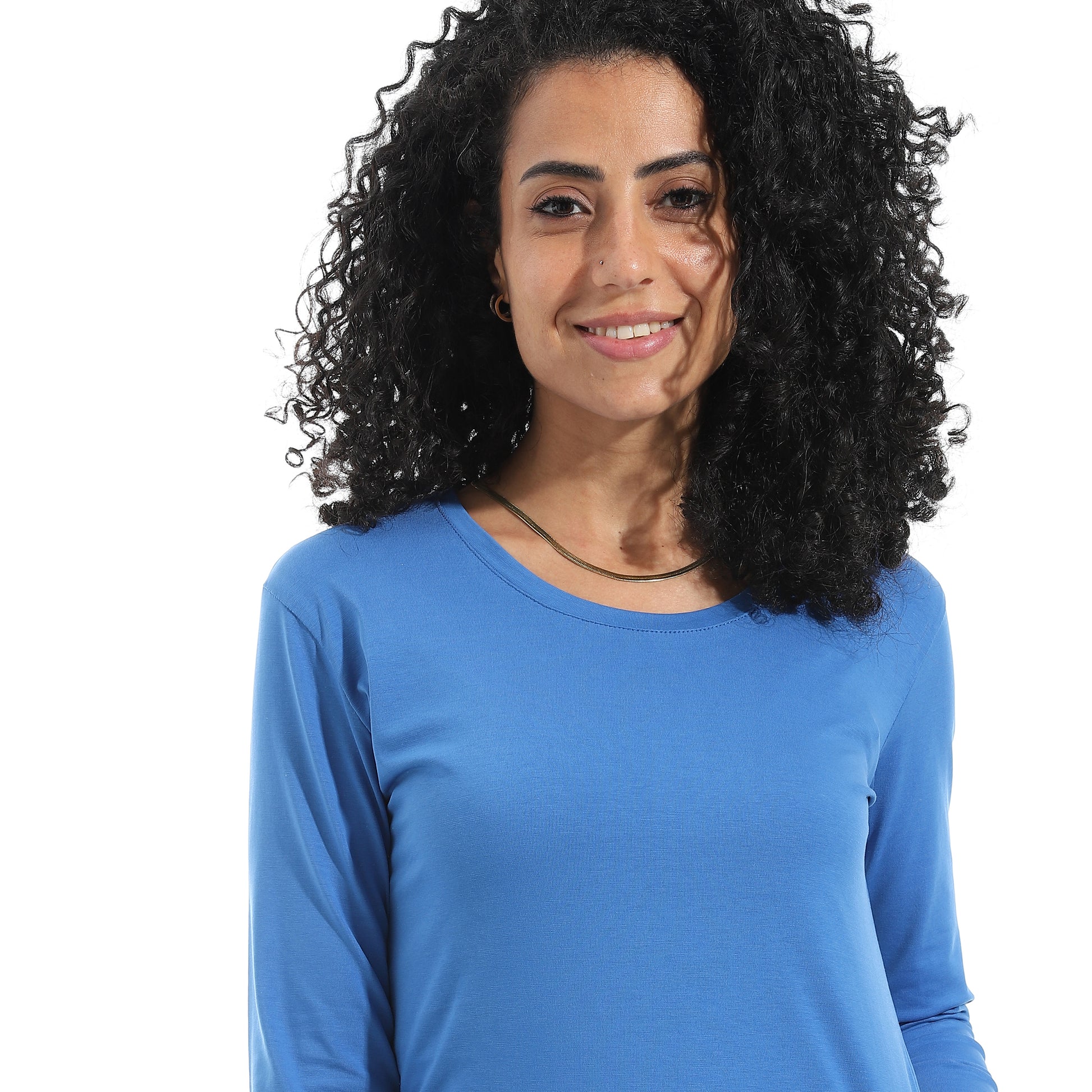 Royal Blue Long Sleeve Top