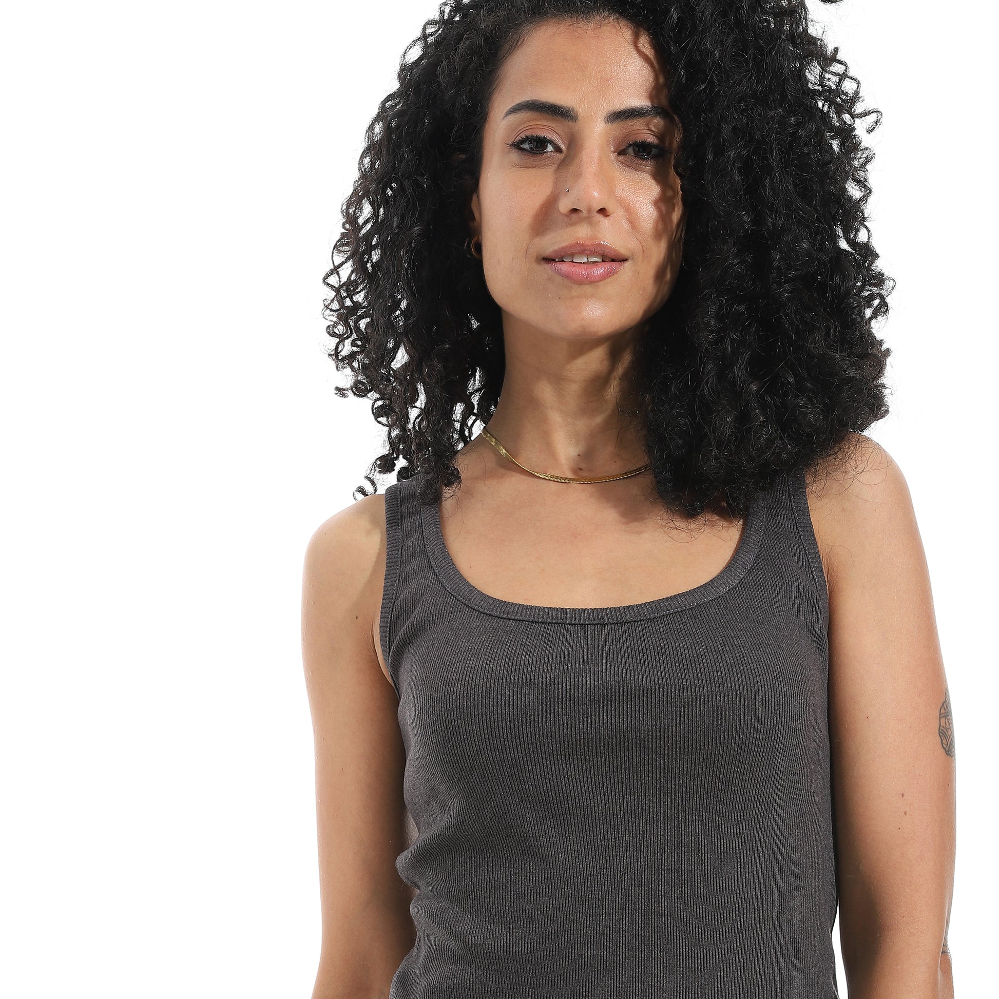 Sharcol Cut Sleeve Top